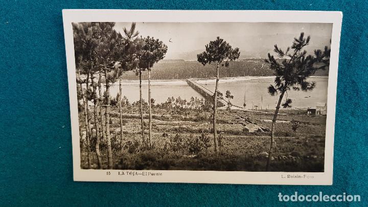 Postales: POSTAL DEL PUENTE DE LA TOJA (1951) FOTO L. ROISIN