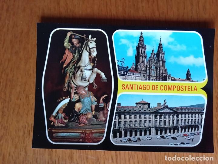 Postales: Santiago de Compostela-Vistas de la ciudad.