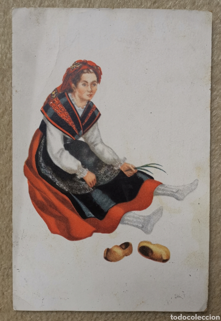 Postales: Tarjeta Postal Aldean a Gallega - Galicia Espa&ntilde;a - Ediciones Brujula - Trajes Regionales N&deg; 7