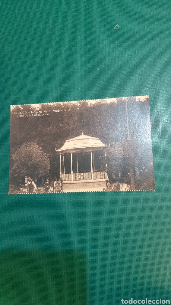 Postales: LUGO POSTAL TEMOLETE MUSICA PLAZA CONSTITUCI&Oacute;N EL PROGRESO - Foto 1