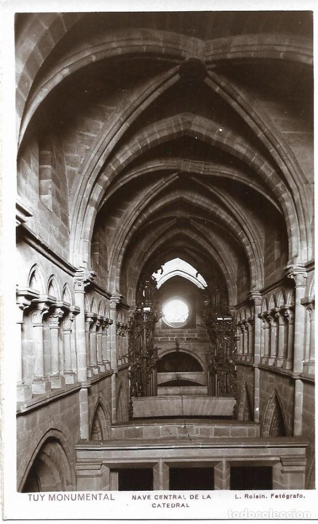 Postcards: POSTAL TUY MONUMENTAL NAVE CENTRAL DE LA CATEDRAL*