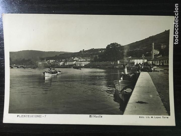 Postales: Puentedeume A Coru&ntilde;a - Postal El Muelle - Foto 1