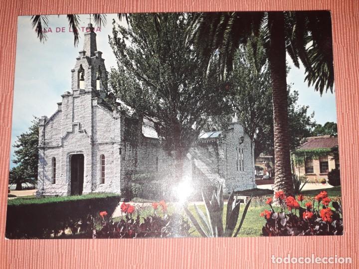 Postales: N&ordm; 4709 POSTAL ISLA DE LA TOJA CAPILLA Y JARDINES