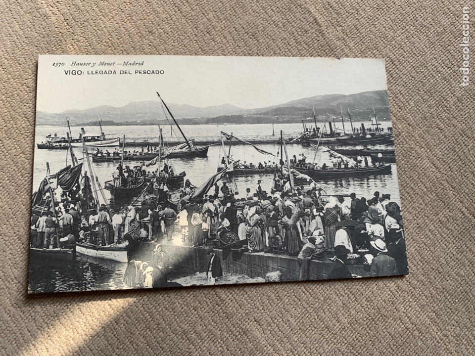 Postales: Vigo llegada del pescado - Foto 1