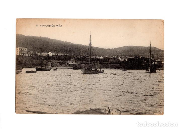 Postales: CORCUBI&Oacute;N.(CORU&Ntilde;A).- VI&Ntilde;A. - Foto 1