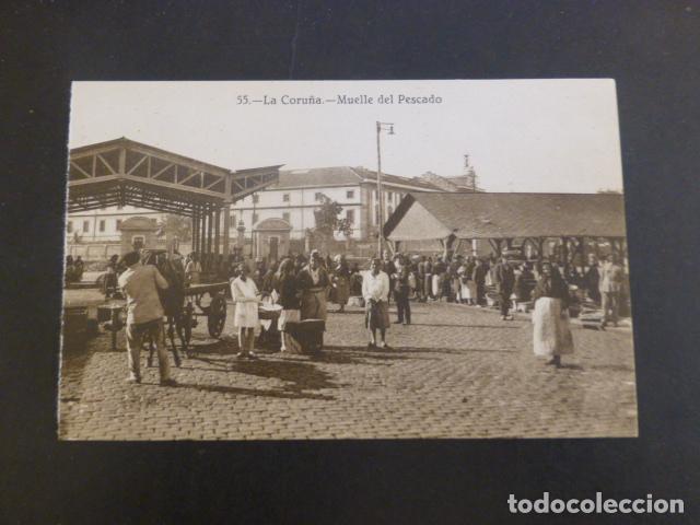 Postales: LA CORU&Ntilde;A MUELLE DEL PESCADO - Foto 1