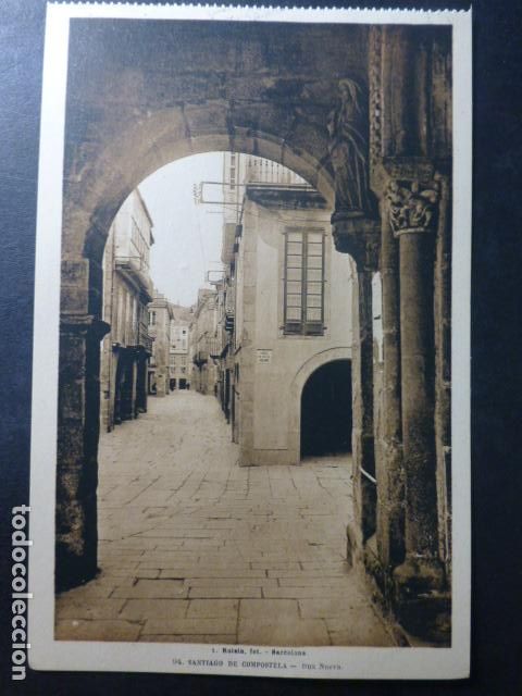 Postales: SANTIAGO DE COMPOSTELA RUA NUEVA - Foto 1