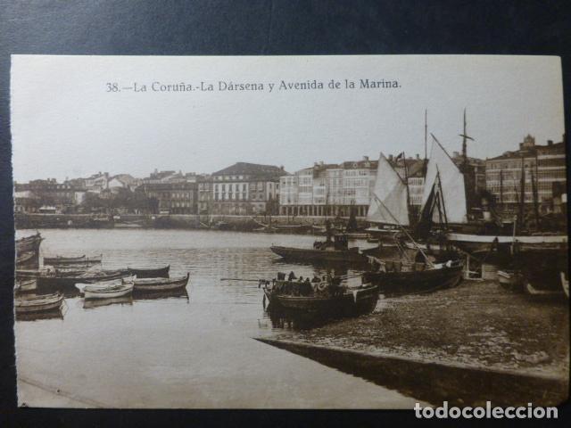 Postales: LA CORU&Ntilde;A LA DARSENA - Foto 1