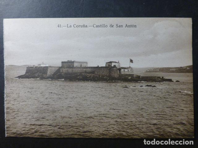 Postales: LA CORU&Ntilde;A CASTILLO DE SAN ANTON - Foto 1