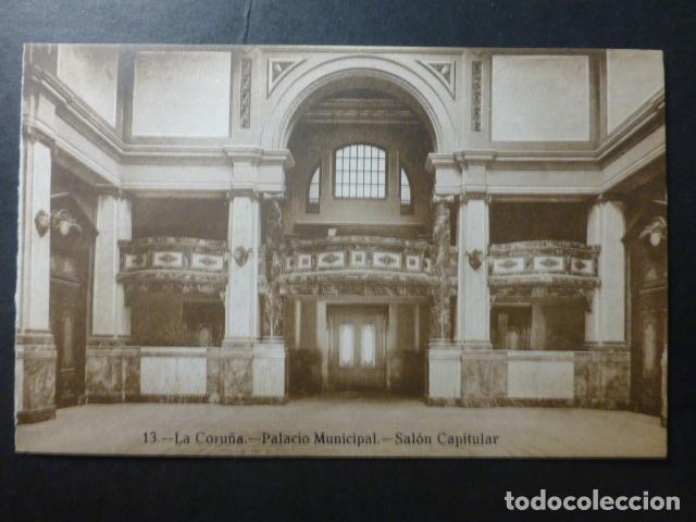 Postales: LA CORU&Ntilde;A PALACIO MUNICIPAL - Foto 1