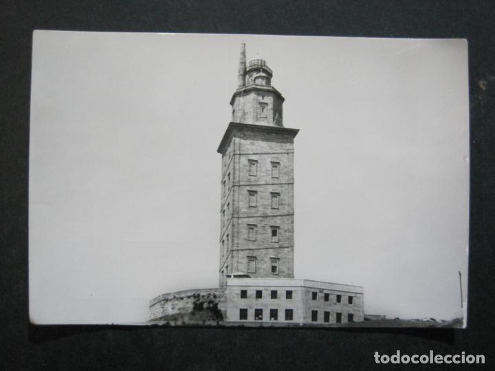 Postkarten: LA CORU&Ntilde;A-TORRE DE HERCULES-EDICIONES PARIS-5-POSTAL ANTIGUA-(76.971)
