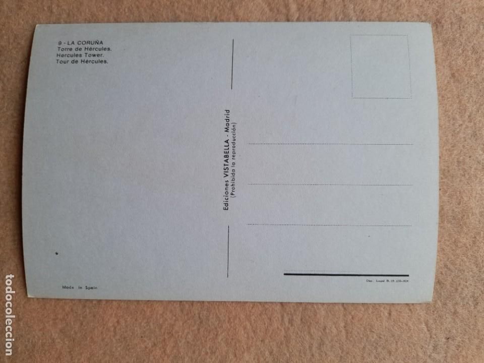 Postales: Lote de 3 postales de La Coru&ntilde;a - Foto 3
