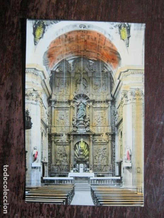 Postales: MONFORTE DE LEMOS-IGLESIA DE LOS ESCOLAPIOS-RETABLO-ARRIBAS EDICIONES-38-POSTAL ANTIGUA-(77.245)