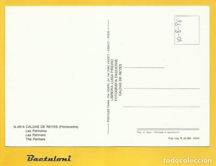 Postales: Caldas de Reis. Las Palmeras - Foto 2