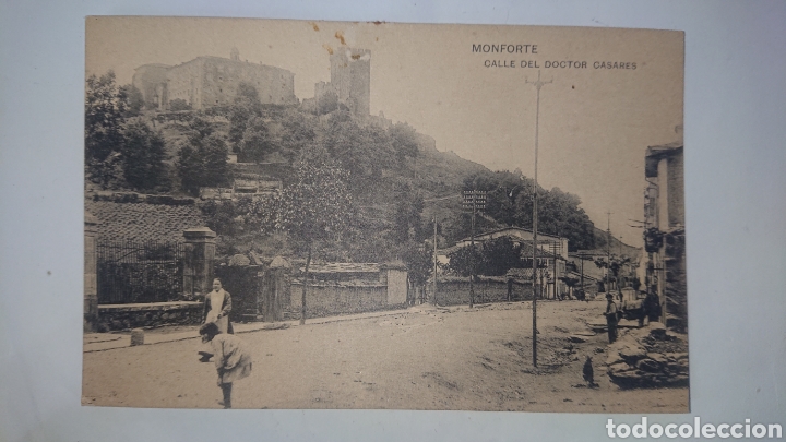 Postkarten: POSTAL DE MONTFORTE CALLE DEL DOCTOR CASARES