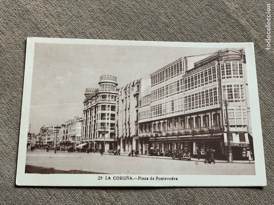 Postales: 23 La Coru&ntilde;a .Plaza de Pontevedra. - Foto 1