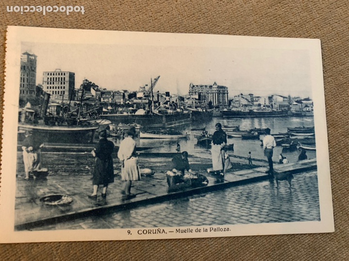 Postales: Muelle de la palloza . Coru&ntilde;a editor HAE - Foto 1