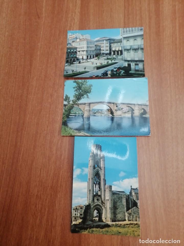 Postales: LOTE 9 POSTALES ORENSE - Foto 2