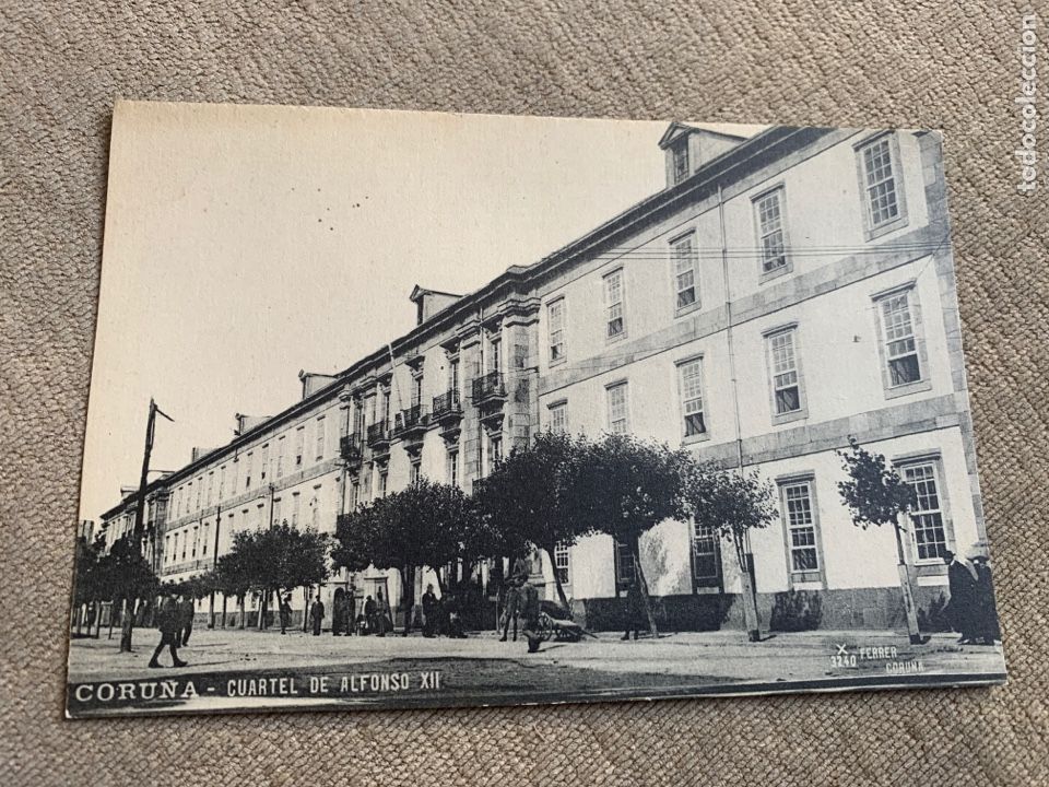 Postales: Ferrer .Cuartel Alfonso XII Coru&ntilde;a - Foto 1