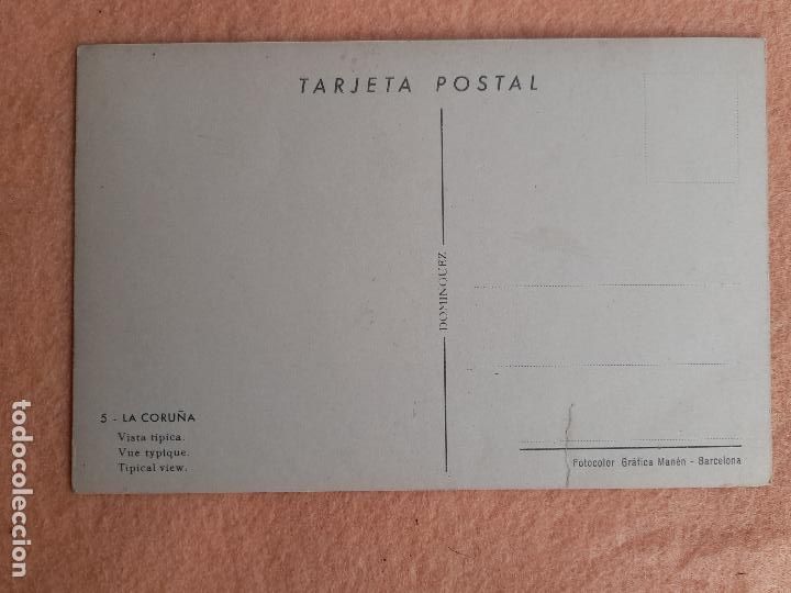 Postales: La Coru&ntilde;a. Vista T&iacute;pica. - Foto 2