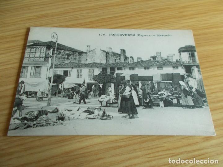 Postales: PONTEVEDRA -- MERCADO - Foto 1