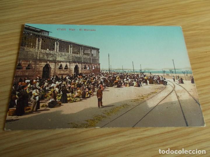 Postales: VIGO-- PONTEVEDRA -- EL MERCADO - Foto 1