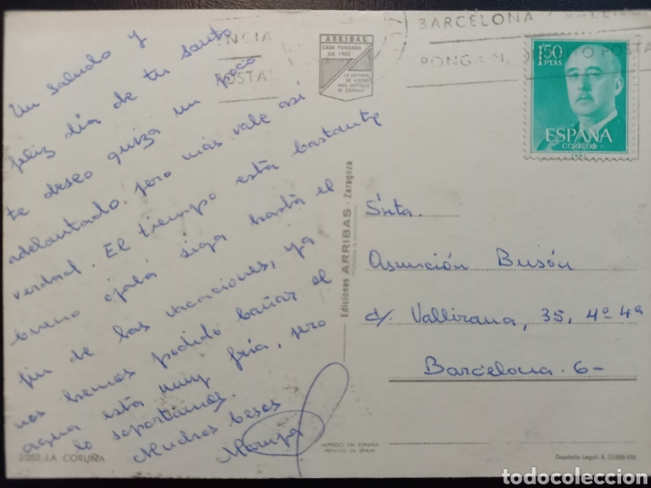 Postales: Postal de. La Coru&ntilde;a. Varias vistas. - Foto 2