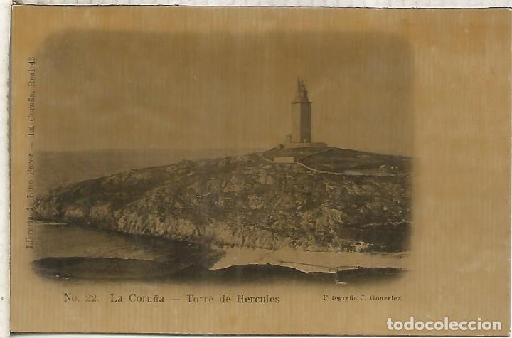 Postales: CORU&Ntilde;A TORRE DE HERCULES SIN ESCRIBIR - Foto 1