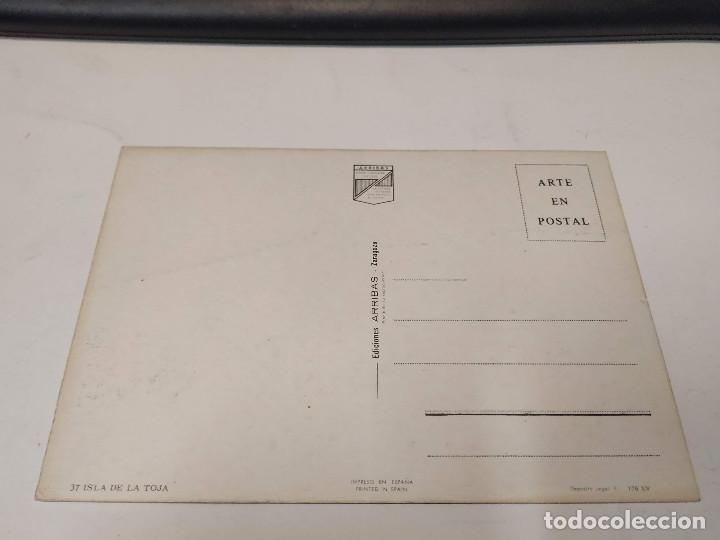 Postales: PONTEVEDRA - POSTAL ISLA DE LA TOJA - Foto 2