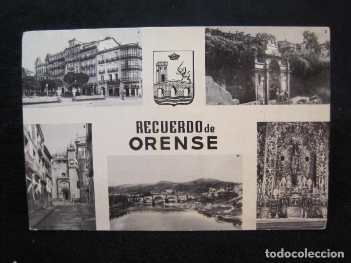 Postales: OURENSE-ORENSE-VARIAS VISTAS-EXCL PAPELERIA ALEMANA-POSTAL ANTIGUA-(78.908)