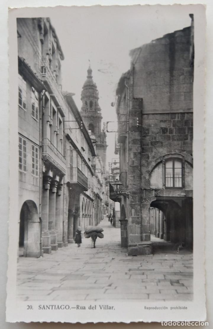 Postales: SANTIAGO RUA DE VILLAR - Foto 1