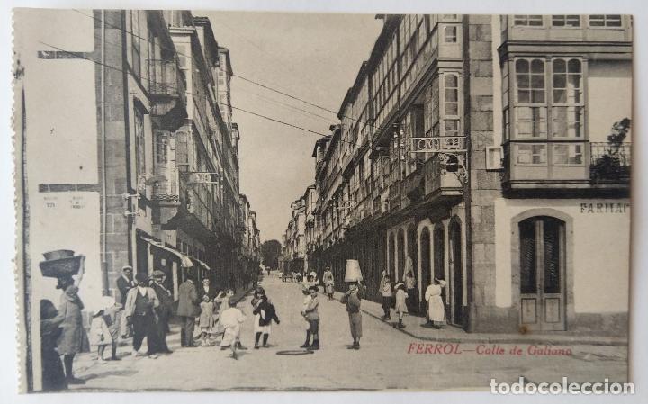 Postales: FERROL CALLE DE GALIANA - Foto 1