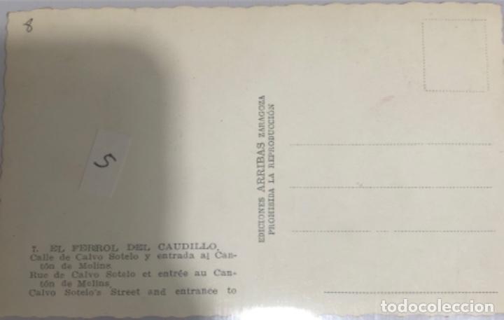 Postales: Postal De El Ferrol del Caudillo.La Coru&ntilde;a - Foto 2