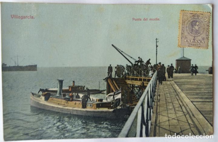 Postales: VILLAGARCIA PUENTE DEL MUELLE