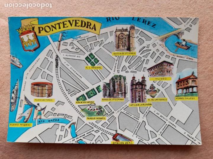 Postales: Lote de 3 Postales de Pontevedra. - Foto 3