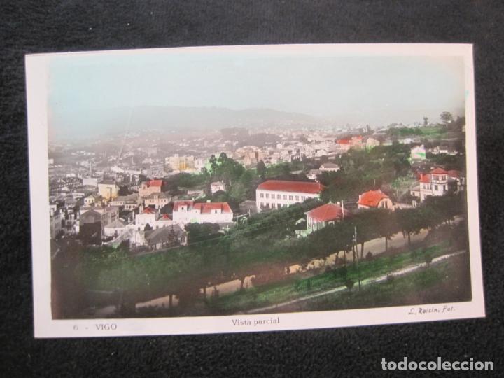 Postales: VIGO-VISTA PARCIAL-ROISIN FOTOGRAFICA-6-POSTAL ANTIGUA-(79.677)