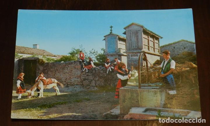 Postales: FOTO POSTAL DE FOLKLORE GALLEGO, GALANTEANDO, N.9, ED. ALARDE, NO CIRCULADA, ESCRITA.