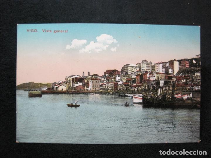 Postales: VIGO-VISTA GENERAL-TAFALL PAPELERIA-POSTAL ANTIGUA-(80.256)