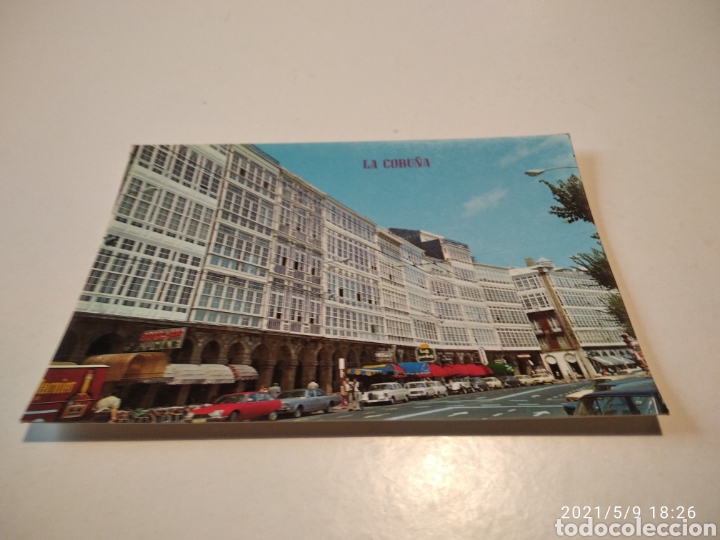 Postales: La Coru&ntilde;a avenida de la Marina - Foto 1