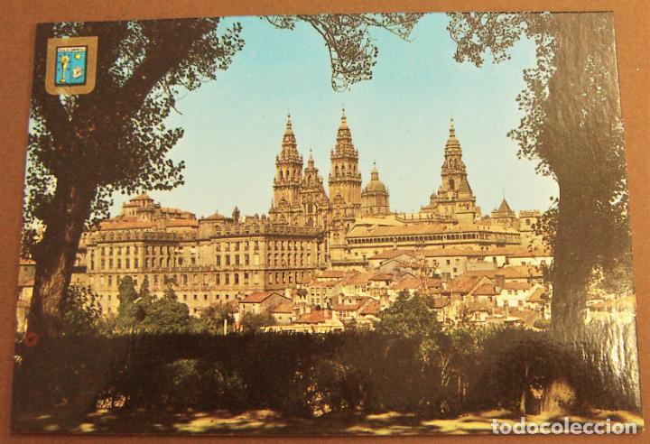 Postales: POSTAL DE Santiago de Compostela. Mirador Herradura. Dom&iacute;nguez N&ordm; 49