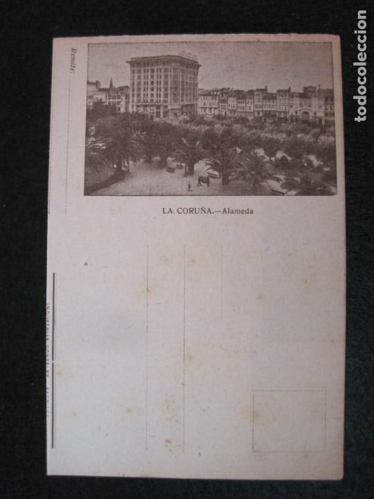 Postcards: LA CORU&Ntilde;A-ALAMEDA-INDUSTRIAS GONZALEZ-POSTAL ANTIGUA-(80.799)