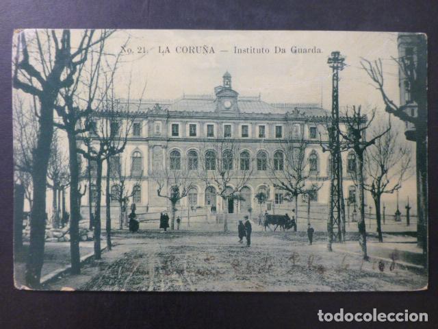 Postales: LA CORU&Ntilde;A INSTITUTO DE GUARDA - Foto 1
