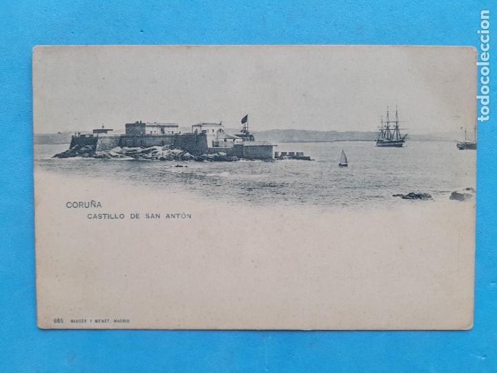 Postales: La Coru&ntilde;a. Castillo de San Ant&oacute;n. - Foto 1