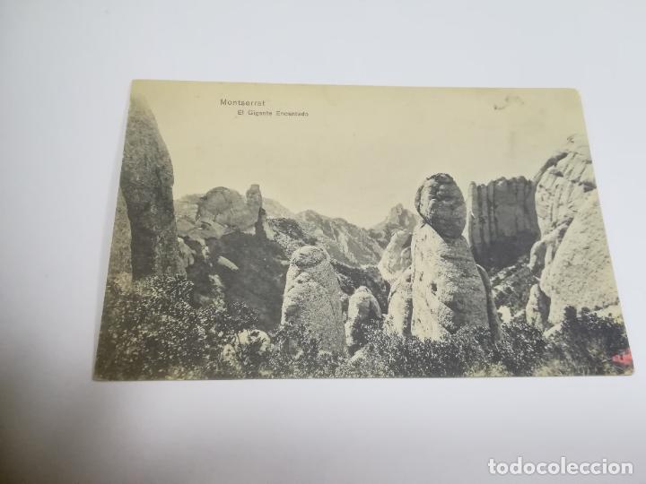 Cartoline: TARJETA POSTAL. MONTSERRAT. EL GIGANTE ENCANTADO. L.ROCA