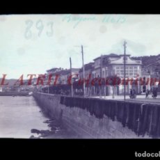 Postales: BAYONA, PONTEVEDRA CLICHE ORIGINAL NEGATIVO EN CELULOIDE AÑOS 1910-20 - FOTOTIP. THOMAS, BARCELONA. Lote 268268829