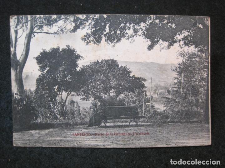 Postcards: SANTIAGO-PASEO DE LA HERRADURA-UN RINCON-POSTAL ANTIGUA-(81.788)