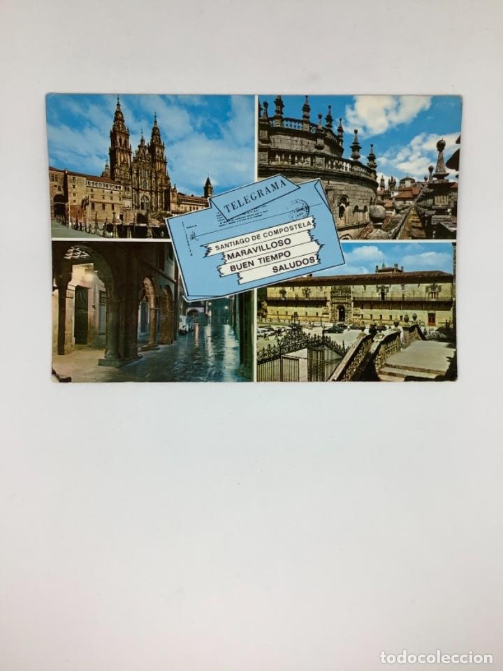 Postales: Postal Santiago de Compostela Tur&iacute;stica. Arribas.