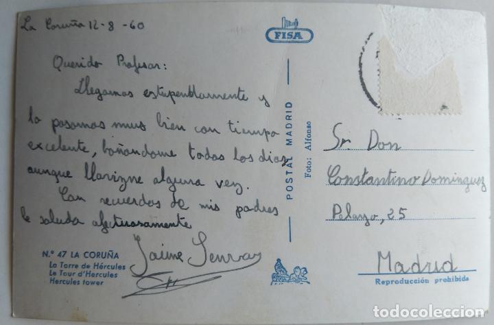 Postales: LA CORU&Ntilde;A TORRE DE HERCULES - Foto 2