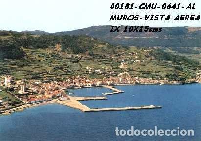 Postkarten: POSTAL Muros Vista A&eacute;rea EDIT. Alarde N&ordm; 641/181 A&Ntilde;O 1966**