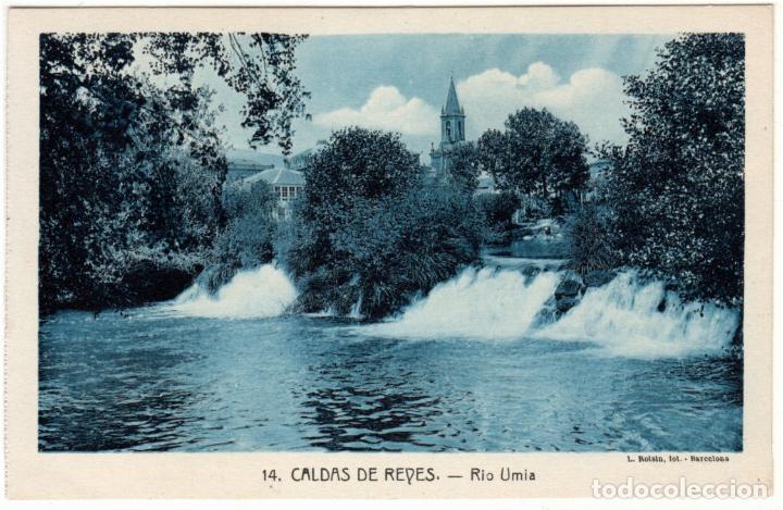 Postais: BONITA POSTAL - CALDAS DE REYES (GALICIA) - RIO UMIA